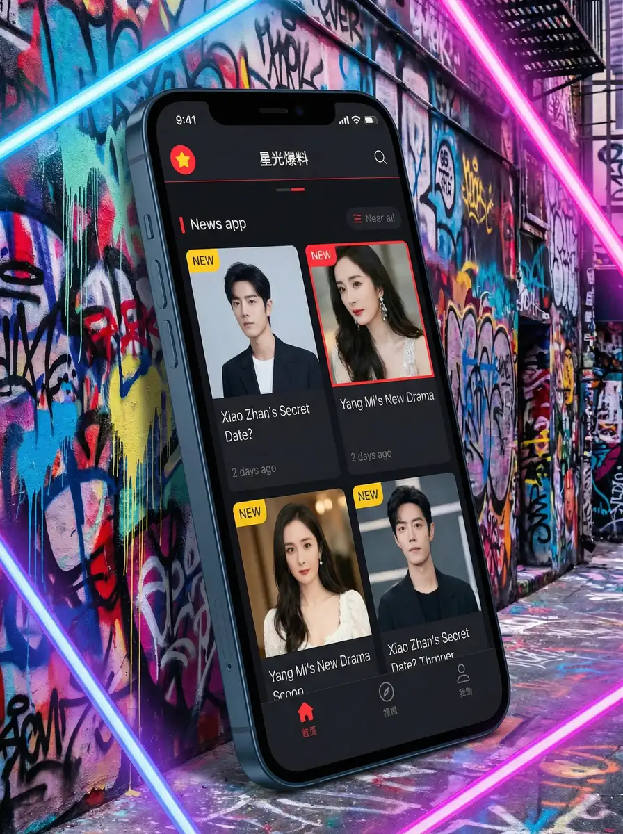 硅谷第三季 APP界面展示 - 掌上吃瓜神器